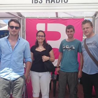 Beatriz Gmez com a representant de innovaTTion a IB3 Rdio
