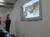 Seminari a la Universitat Aleksander Moisiu de Durrs impartit per Klaudia Carcani