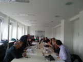 Treballant amb els rectors i socis de les universitats albaneses
